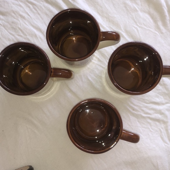 Set of 4 vintage 70s western mugs - Picture 6 of 6